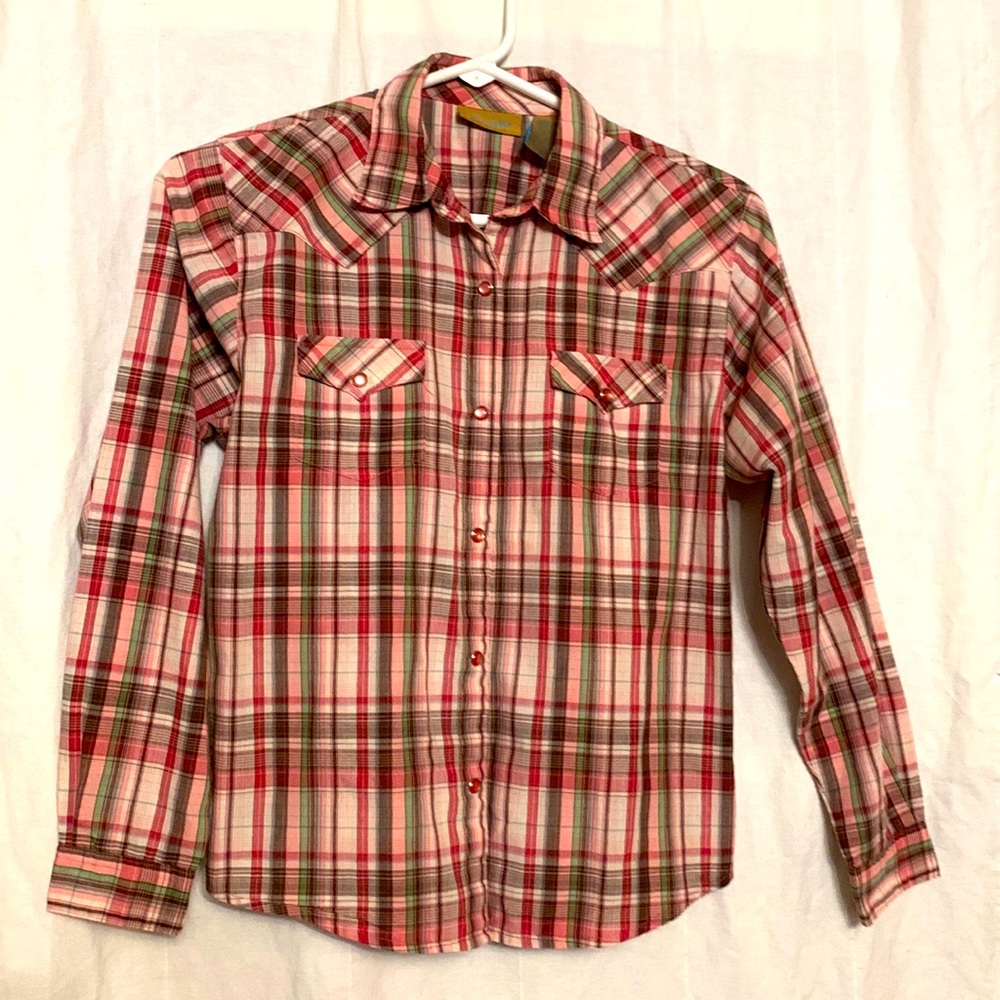 Wranglers Girls Western Shirt